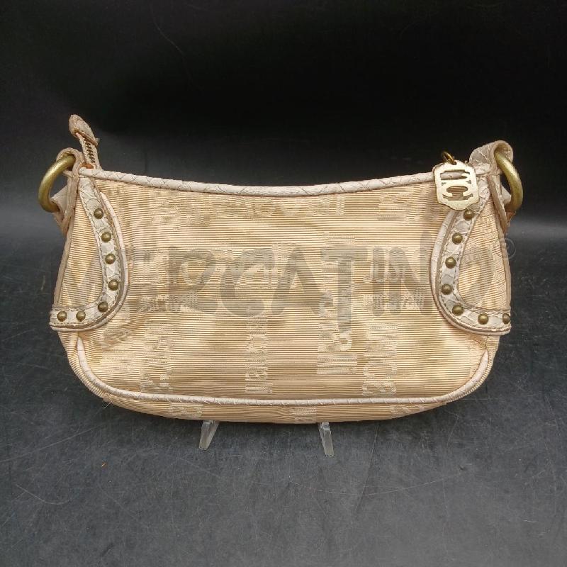 BORSA DONNA JUST CAVALLI BEIGE  | Mercatino dell'Usato Roma garbatella 2