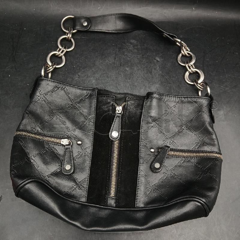 BORSA DONNA JUS CVALLI NERO  | Mercatino dell'Usato Roma garbatella 1