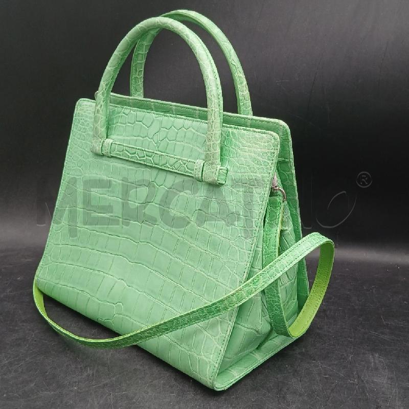 BORSA DONNA LAURENT EFFE VERDE AC | Mercatino dell'Usato Roma garbatella 2
