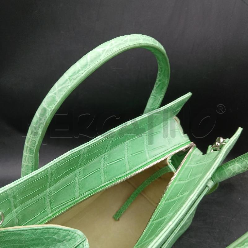 BORSA DONNA LAURENT EFFE VERDE AC | Mercatino dell'Usato Roma garbatella 4