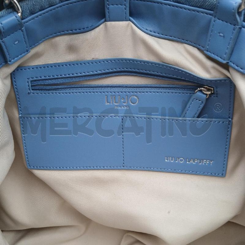BORSA DONNA LIU JO LAPUFFY JEANS  | Mercatino dell'Usato Roma garbatella 4