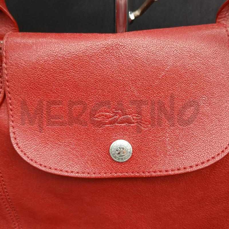 BORSA DONNA LONGCHAMP ROSSO  | Mercatino dell'Usato Roma garbatella 2