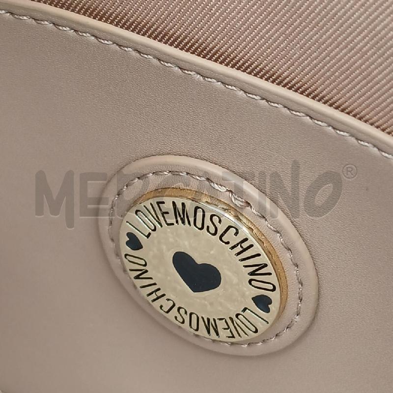 BORSA DONNA LOVE MOSCHINO BEIGE  | Mercatino dell'Usato Roma garbatella 4
