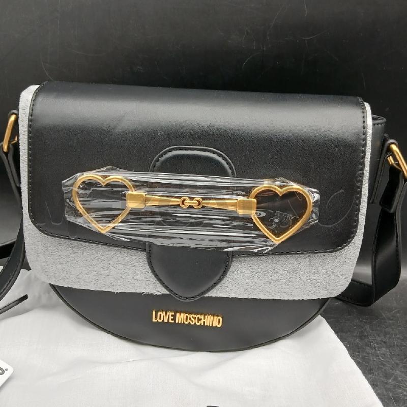 BORSA DONNA LOVE MOSCHINO NERO  | Mercatino dell'Usato Roma garbatella 2