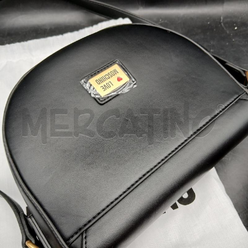 BORSA DONNA LOVE MOSCHINO NERO  | Mercatino dell'Usato Roma garbatella 3