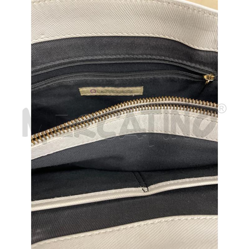 BORSA DONNA L'AUTRE CHOSE BIANCO  | Mercatino dell'Usato Roma garbatella 4