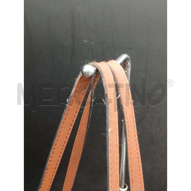 BORSA DONNA MICHAEL KORSD BLU E MARRONE  | Mercatino dell'Usato Roma garbatella 4