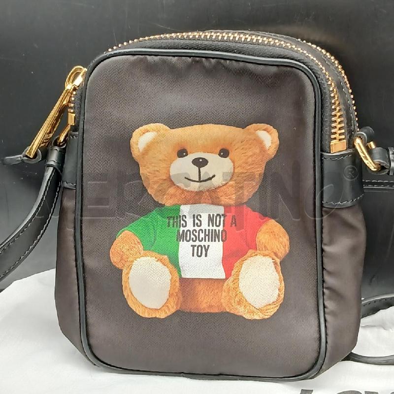 BORSA DONNA MOSCHINO NERO 1 | Mercatino dell'Usato Roma garbatella 2