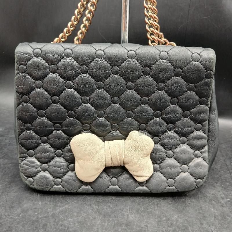 BORSA DONNA MOSCHINO NERO E BEIGE  | Mercatino dell'Usato Roma garbatella 2