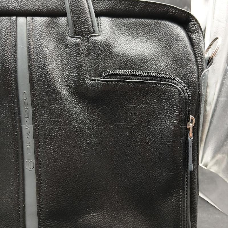 BORSA DONNA PIQUADRO NERO GRIGIO | Mercatino dell'Usato Roma garbatella 2