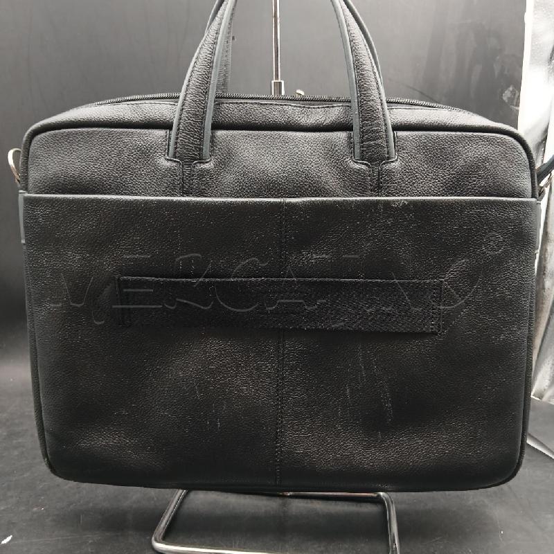 BORSA DONNA PIQUADRO NERO GRIGIO | Mercatino dell'Usato Roma garbatella 3