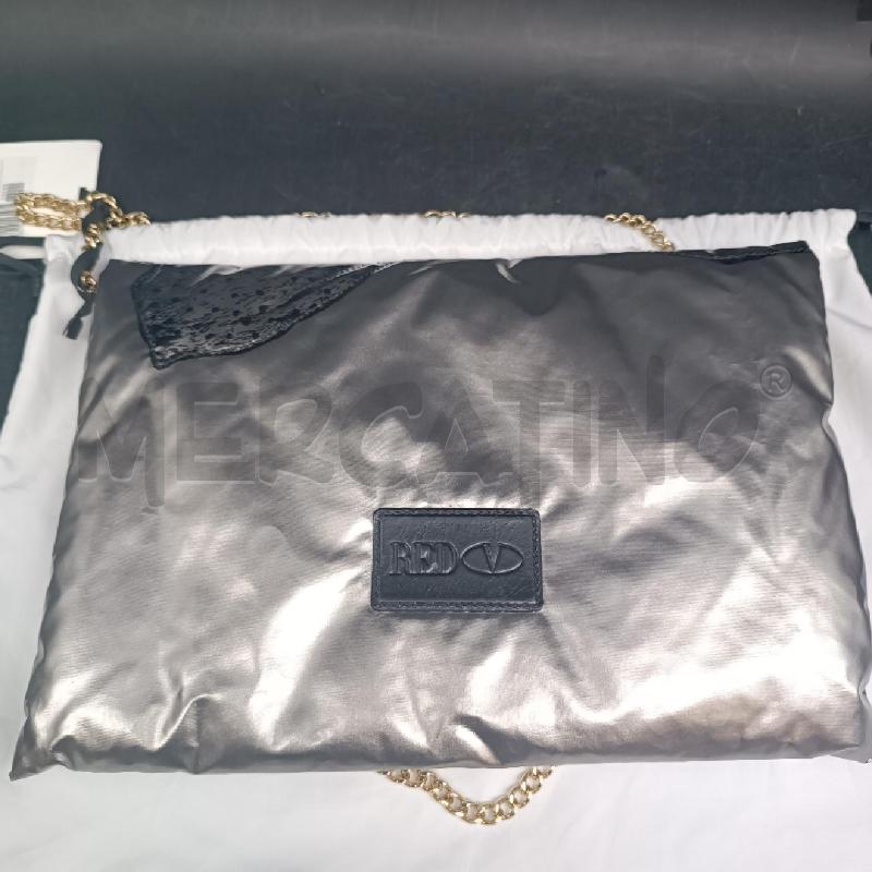 BORSA DONNA RED VALENTINO GRIGIOM  | Mercatino dell'Usato Roma garbatella 4