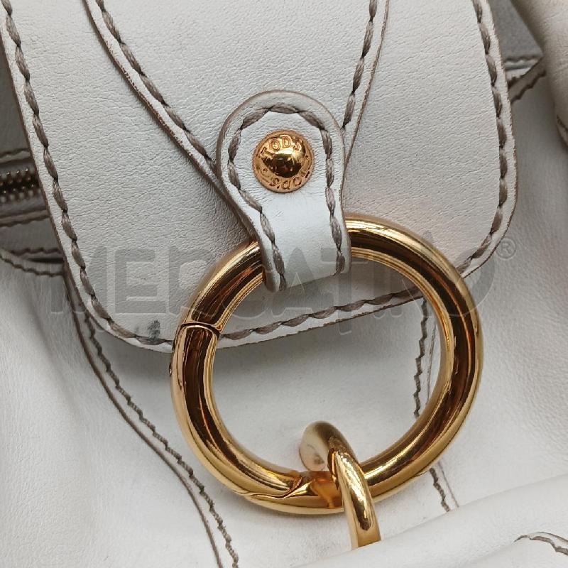 BORSA DONNA TODS BIANCA | Mercatino dell'Usato Roma garbatella 3