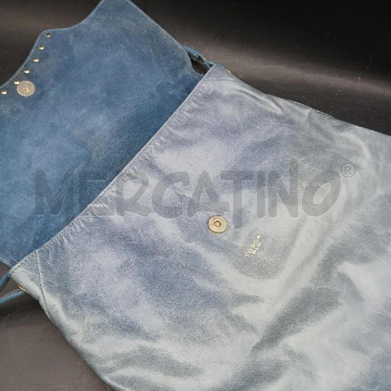 BORSA DONNA TOSCA BLU BLU BORCHIE  | Mercatino dell'Usato Roma garbatella 4