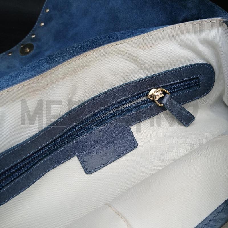 BORSA DONNA TOSCA BLU BLU BORCHIE  | Mercatino dell'Usato Roma garbatella 5