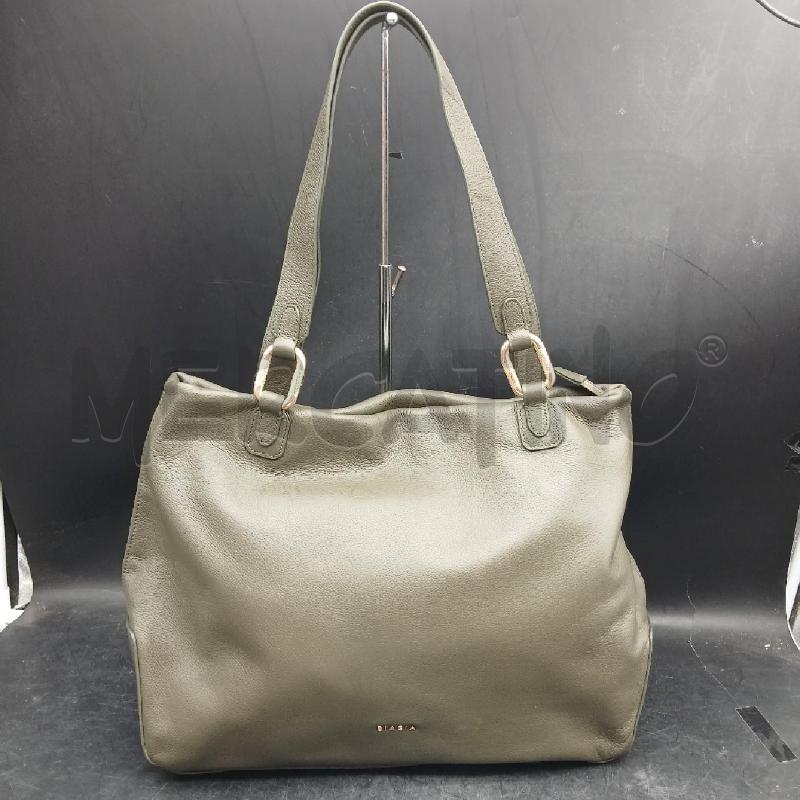 BORSA D BIASIA VERDE | Mercatino dell'Usato Roma garbatella 1
