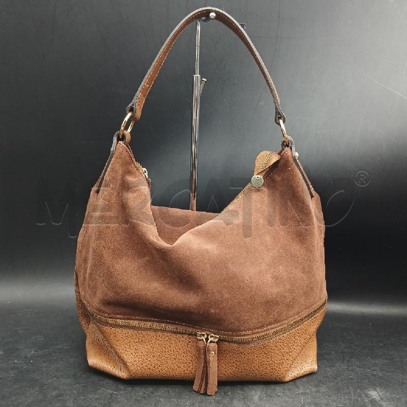 BORSA D DIANA GALLESI MARRONE  | Mercatino dell'Usato Roma garbatella 1