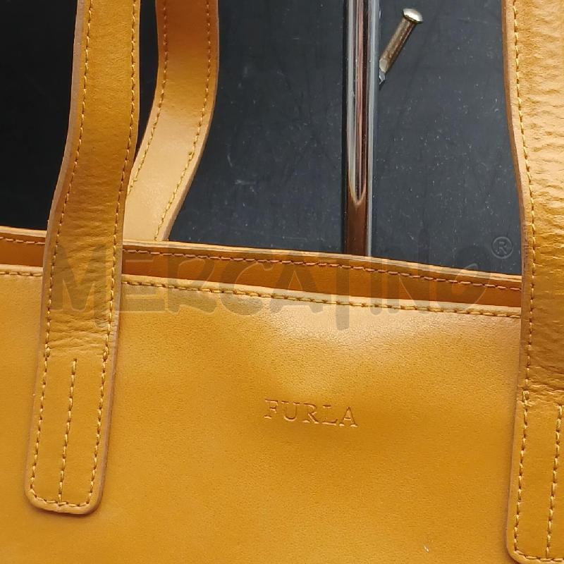 BORSA D FURLA MARRONE  | Mercatino dell'Usato Roma garbatella 3