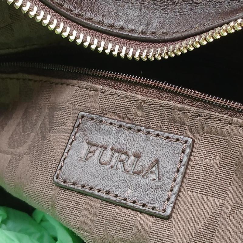 BORSA D FURLA MARRONE  | Mercatino dell'Usato Roma garbatella 4