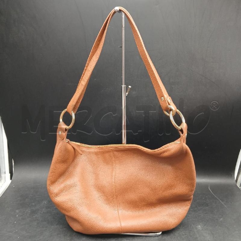 BORSA D FURLA PELLE MARRONE  | Mercatino dell'Usato Roma garbatella 1