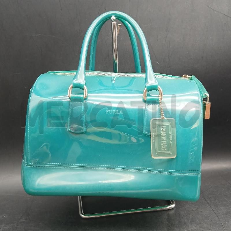 BORSA D FURLA VERDE | Mercatino dell'Usato Roma garbatella 1