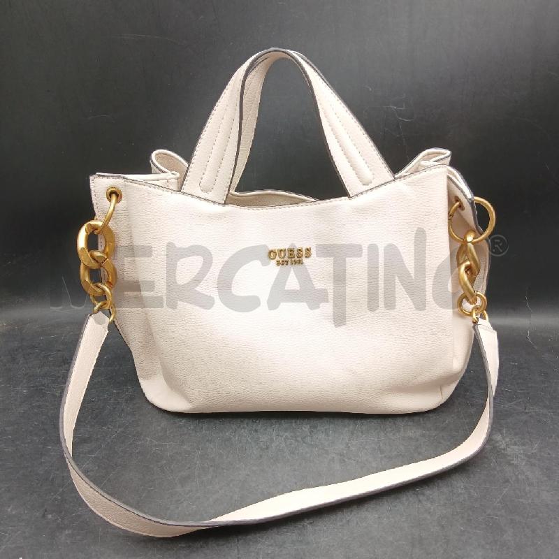 BORSA D GUESS BEIGE  | Mercatino dell'Usato Roma garbatella 1