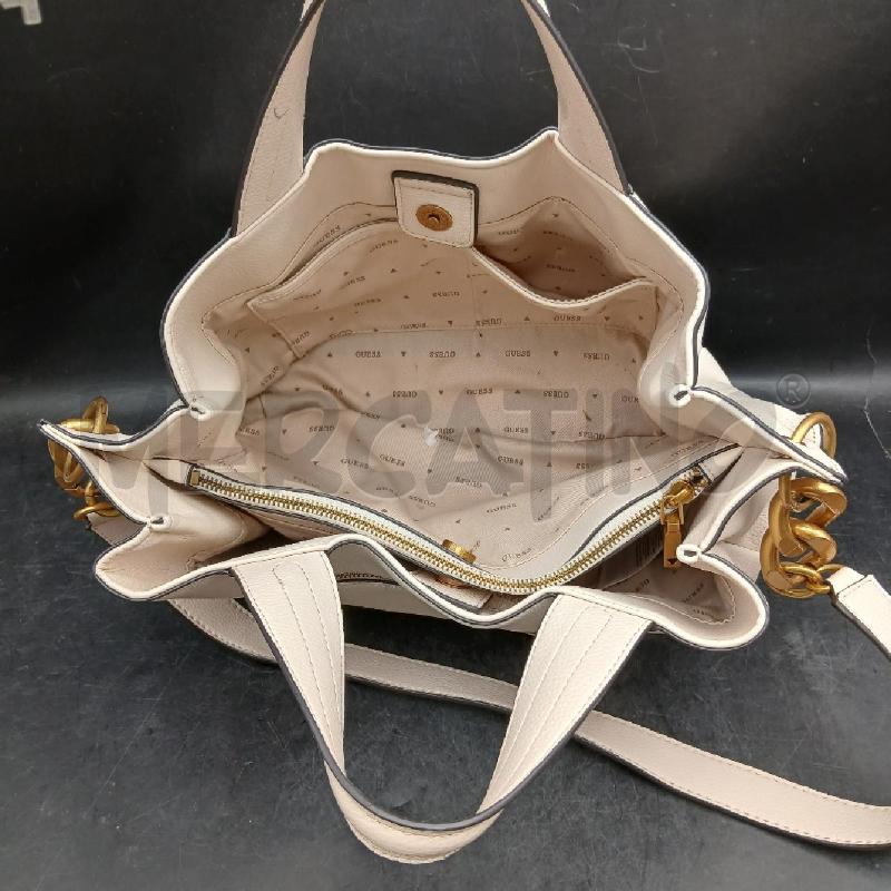 BORSA D GUESS BEIGE  | Mercatino dell'Usato Roma garbatella 3