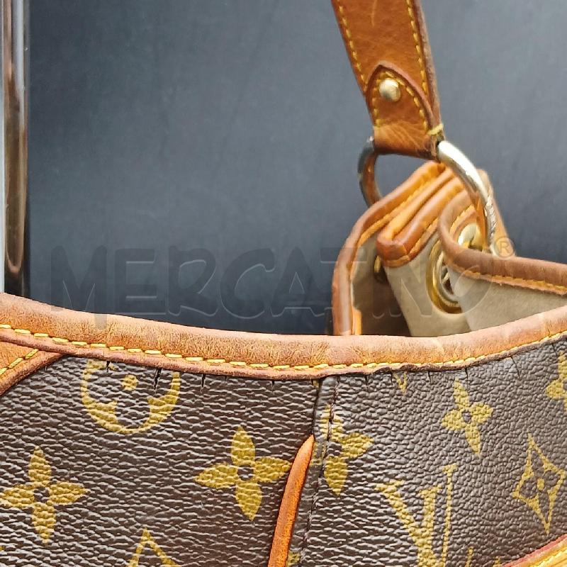 BORSA D LOUIS VUITTON  TOTE BAD GALLIERA MARRONE  | Mercatino dell'Usato Roma garbatella 3