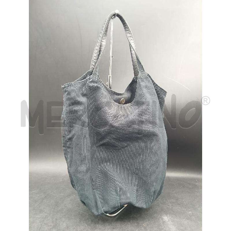 BORSA D L'AURA NERO DET PELLE  | Mercatino dell'Usato Roma garbatella 4