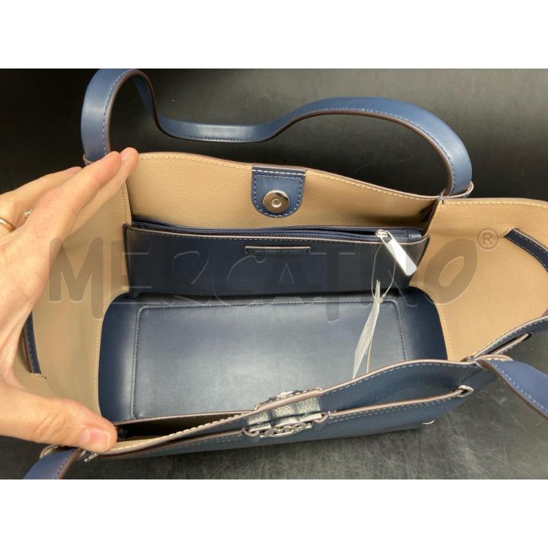 BORSA D MICHAEL KORS BLU  | Mercatino dell'Usato Roma garbatella 3