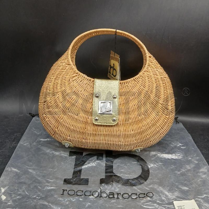 BORSA D ROCCOBAROCCO DET PAGLIA  | Mercatino dell'Usato Roma garbatella 1