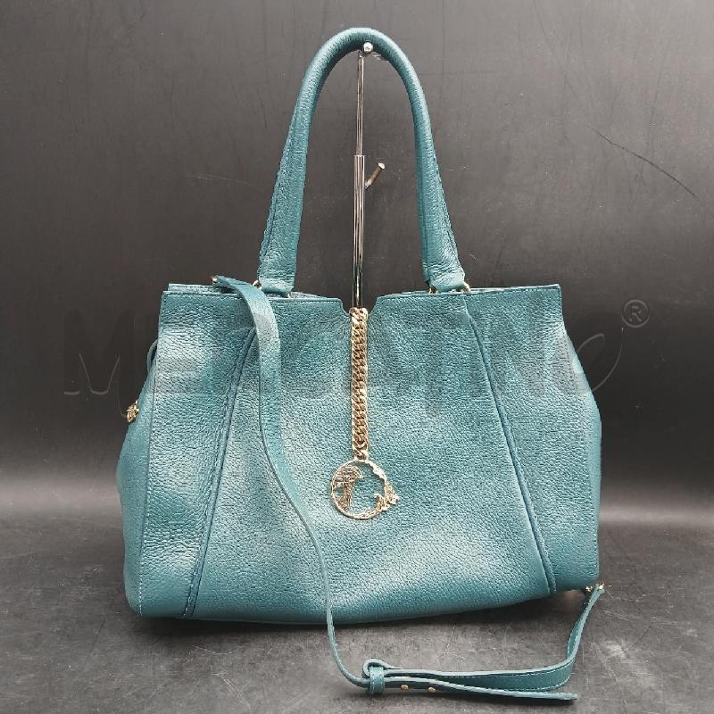 BORSA D VERSACE PETROLIO  | Mercatino dell'Usato Roma garbatella 1