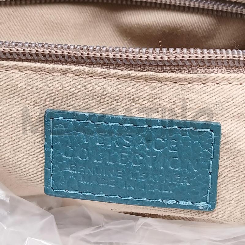 BORSA D VERSACE PETROLIO  | Mercatino dell'Usato Roma garbatella 4