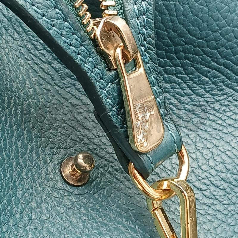 BORSA D VERSACE PETROLIO  | Mercatino dell'Usato Roma garbatella 5