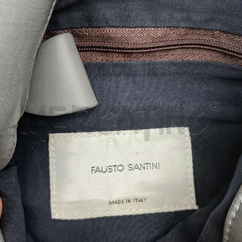 BORSA FAUSTO SANTINI GRIGIO  | Mercatino dell'Usato Roma garbatella 2