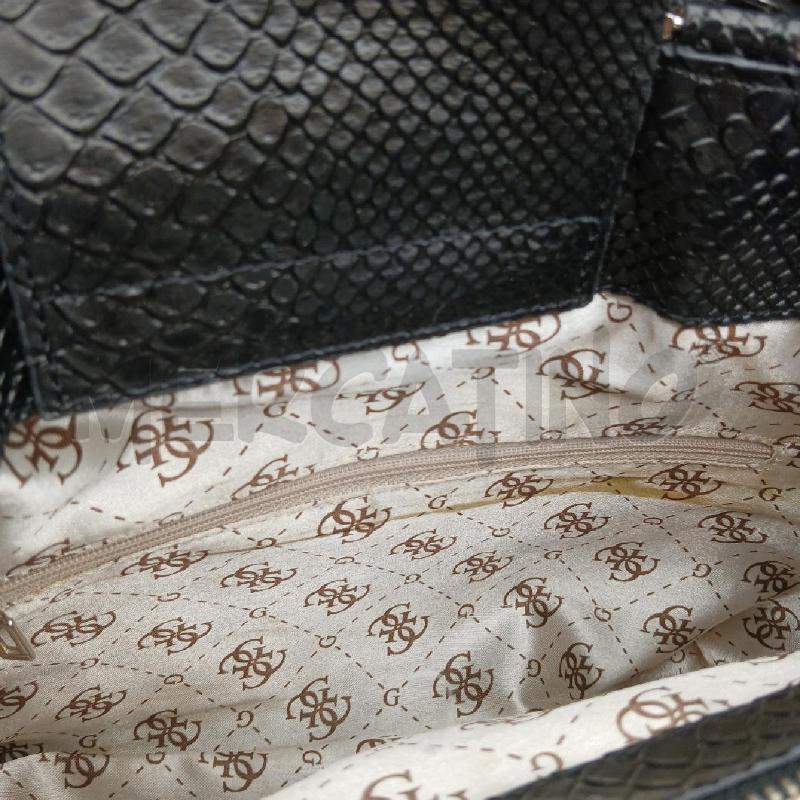 BORSA GUESS NERO PITONATO CATENA | Mercatino dell'Usato Roma garbatella 4