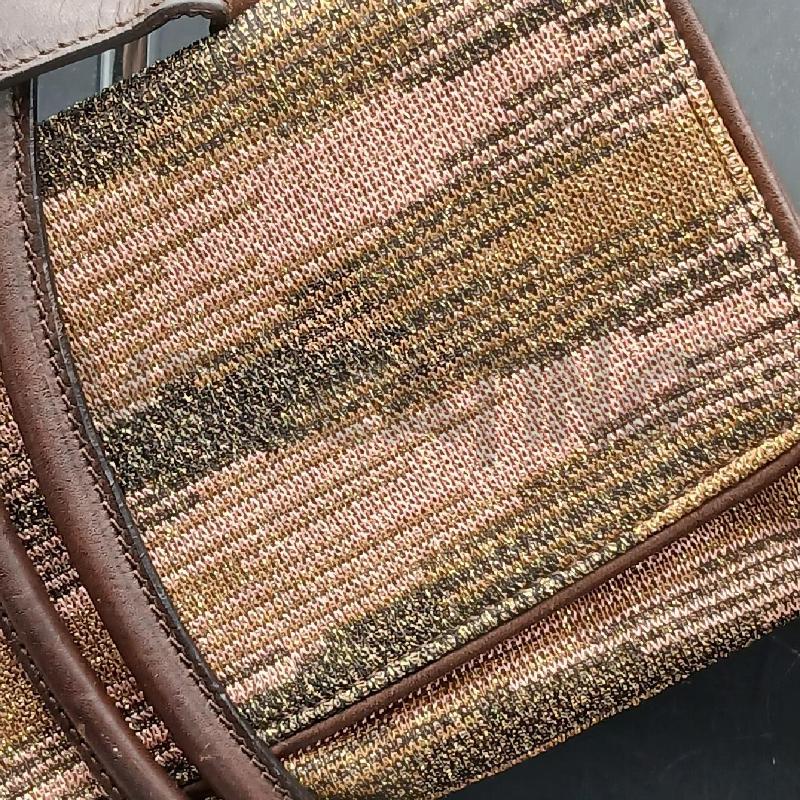 BORSA MISSONI MARRONE E ROSA | Mercatino dell'Usato Roma garbatella 2