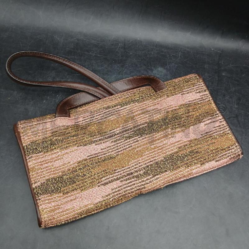 BORSA MISSONI MARRONE E ROSA | Mercatino dell'Usato Roma garbatella 3