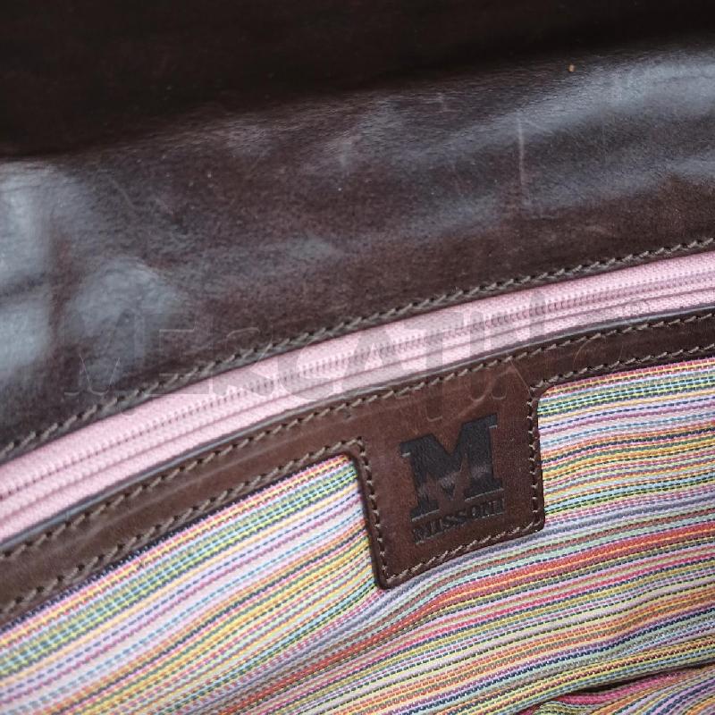 BORSA MISSONI MARRONE E ROSA | Mercatino dell'Usato Roma garbatella 4