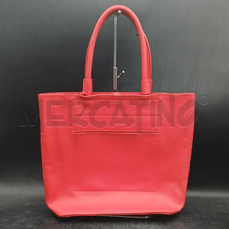 BORSA PINKO ROSSO  | Mercatino dell'Usato Roma garbatella 1