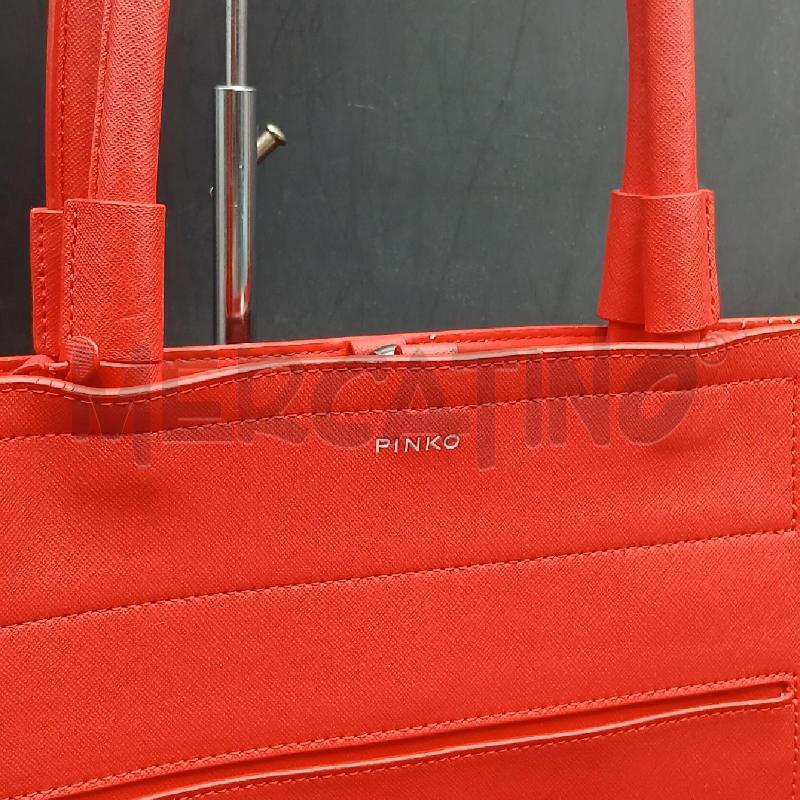 BORSA PINKO ROSSO  | Mercatino dell'Usato Roma garbatella 3
