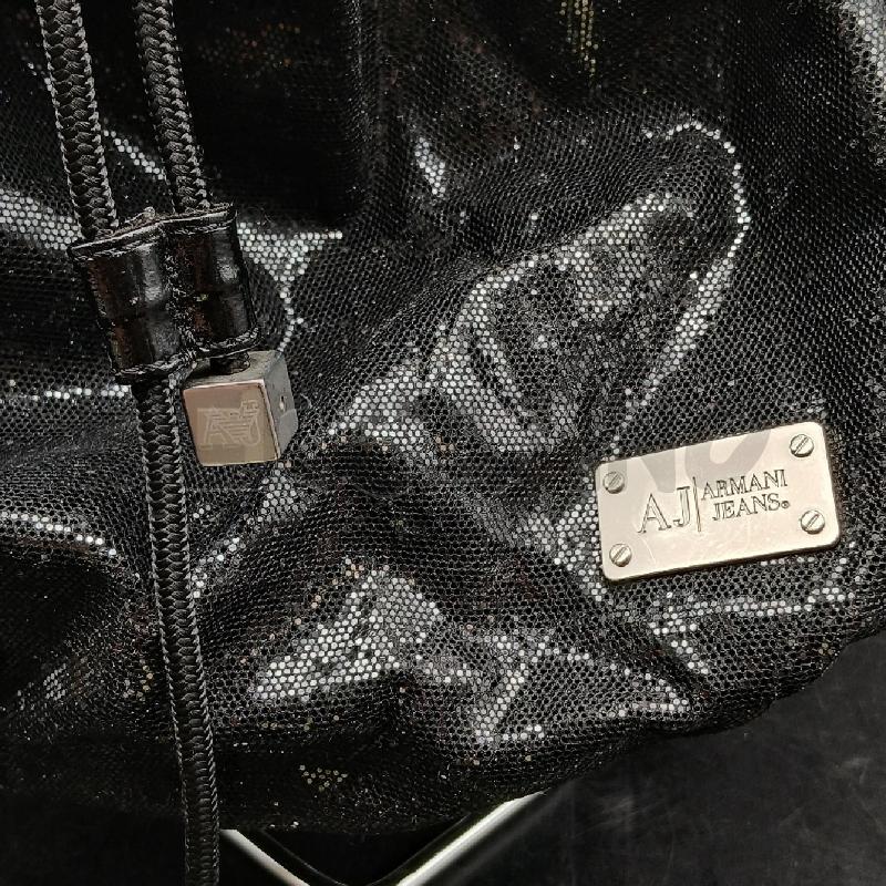 BORSA SECCHIELLO ARMANI NERO LUREX | Mercatino dell'Usato Roma garbatella 2