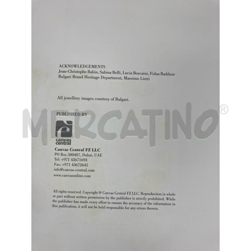 BOX DA COLLEZIONE DOMUS BULGARI | Mercatino dell'Usato Roma garbatella 5