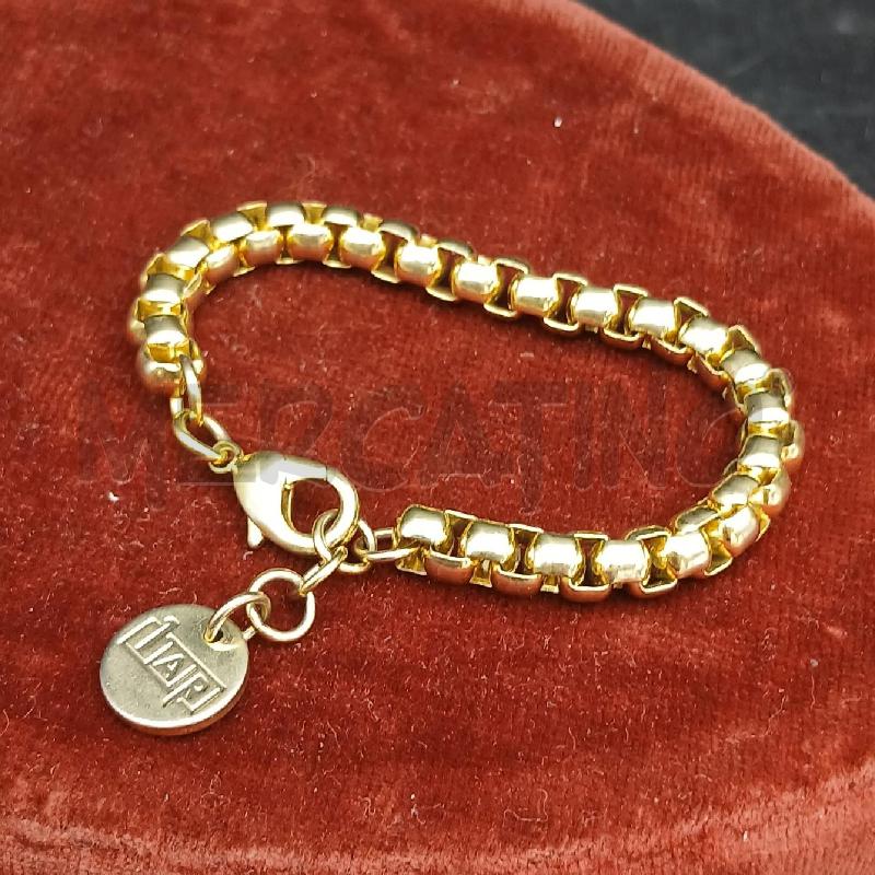 BRACCIALE 1AR CATENA DOR | Mercatino dell'Usato Roma garbatella 1