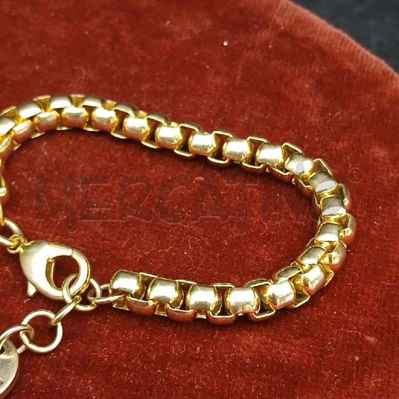 BRACCIALE 1AR CATENA DOR | Mercatino dell'Usato Roma garbatella 3