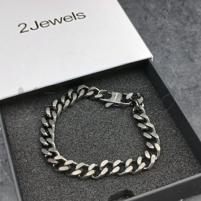 BRACCIALE 2JEWELS NERO | Mercatino dell'Usato Roma garbatella 1