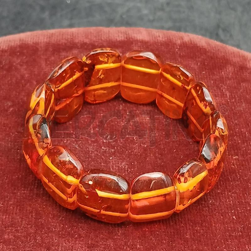 BRACCIALE AMBRA ELASTICO | Mercatino dell'Usato Roma garbatella 3