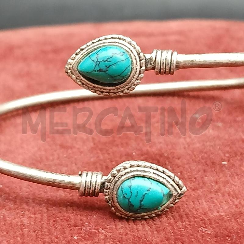 BRACCIALE ARGENT DET PIERTE TURCHESE  | Mercatino dell'Usato Roma garbatella 2