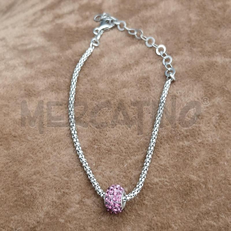 BRACCIALE ARG CHARM VIOLA  | Mercatino dell'Usato Roma garbatella 1