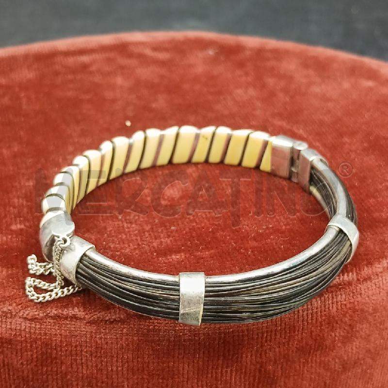BRACCIALE ARG DET BEIGE  | Mercatino dell'Usato Roma garbatella 2